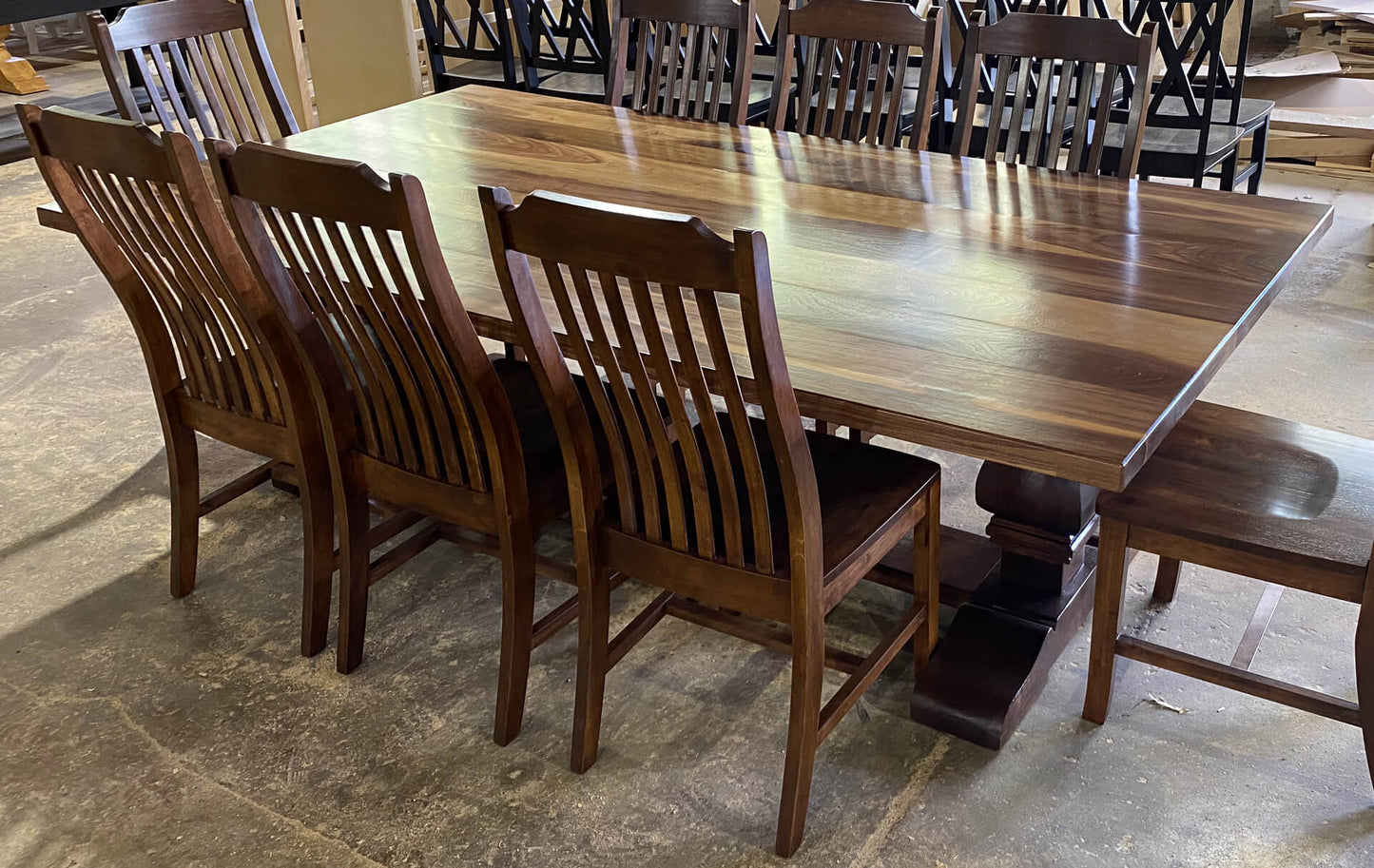 Farmhouse Trestle Table